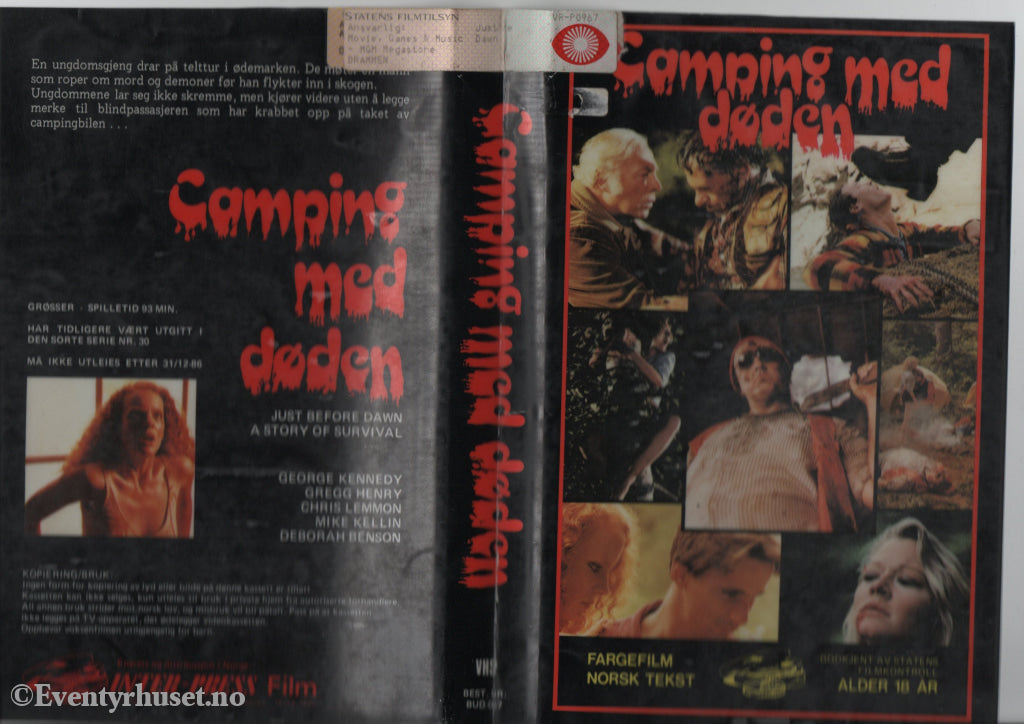Download / Stream: Camping med døden. VHS Big Box. Norwegian subtitles. VHS