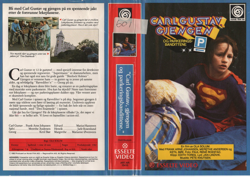 Download / Stream: Carl Gustav Gjengen Og Parkeringsbandittene. 1982. Vhs Big Box. Norwegian.