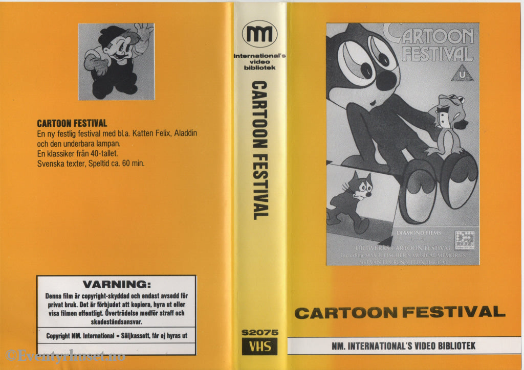 Download / Stream: Cartoon Festival. VHS Big Box. Swedish subtitles. VHS
