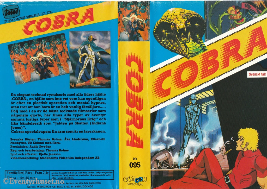 Download / Stream: Cobra. Vhs Big Box. Swedish Dubbing.