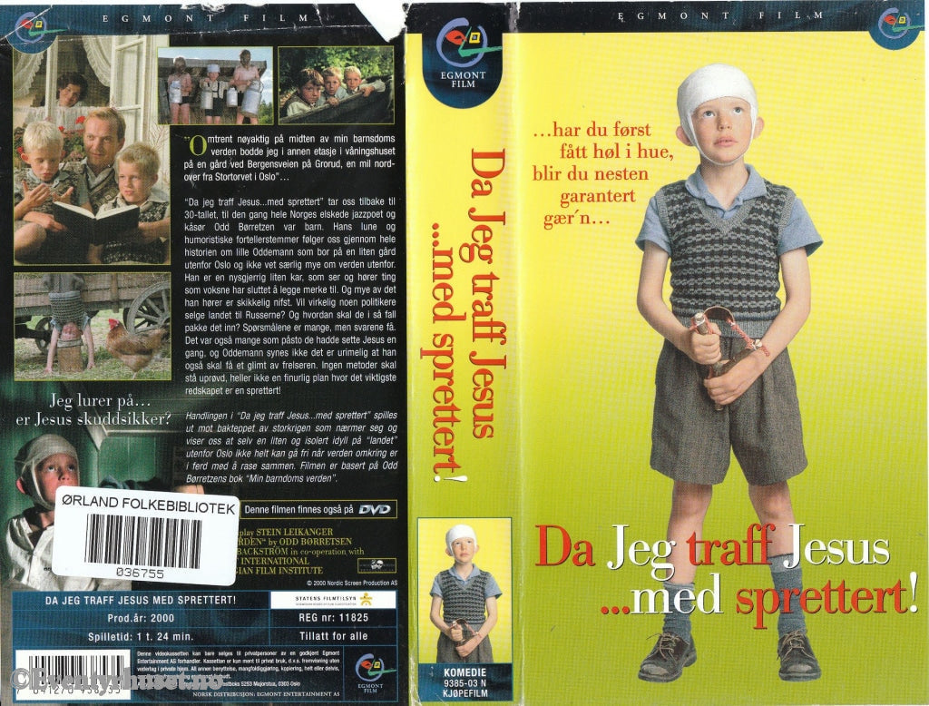 Download / Stream: Da Jeg Traff Jesus Med Sprettert. 2000. Vhs. Norwegian. Vhs