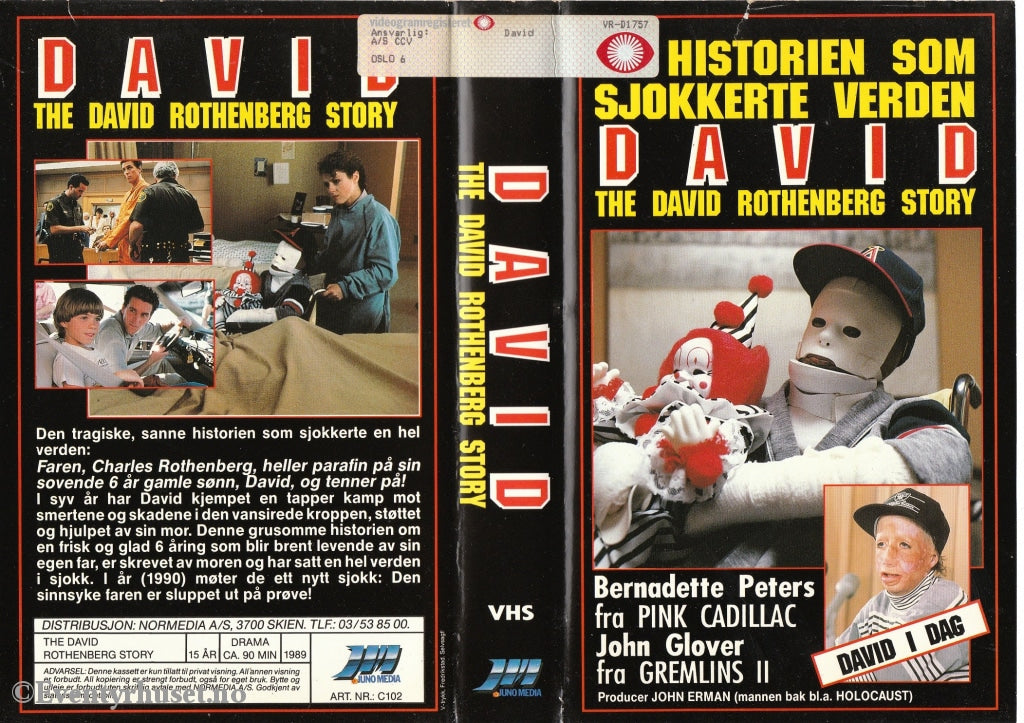 Download / Stream: David. 1989. Vhs Big Box. Norwegian Subtitles.