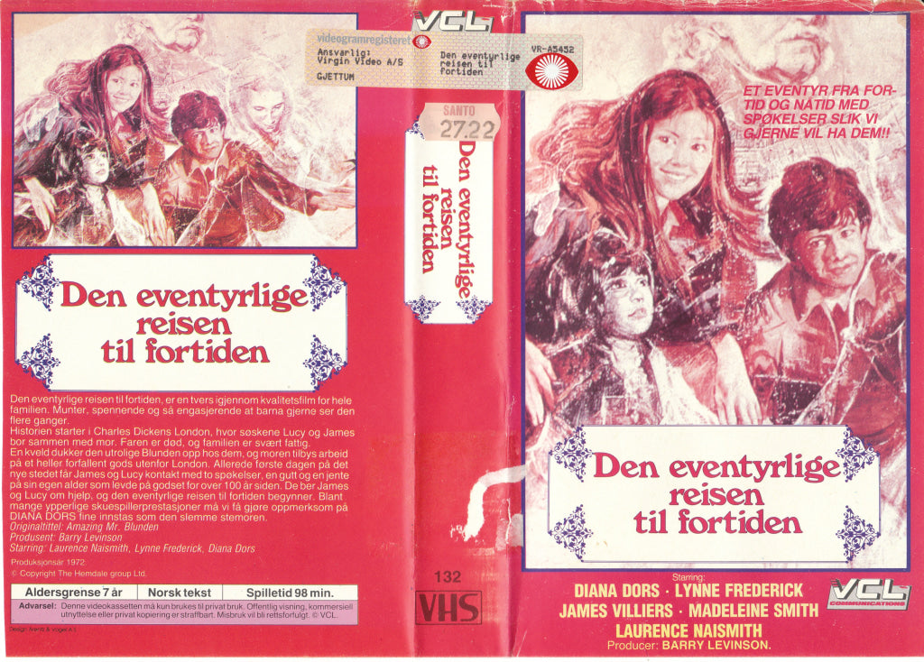 Download / Stream: Den Eventyrlige Reisen Til Fortiden. 1972. Vhs Big Box. Norwegian Subtitles.