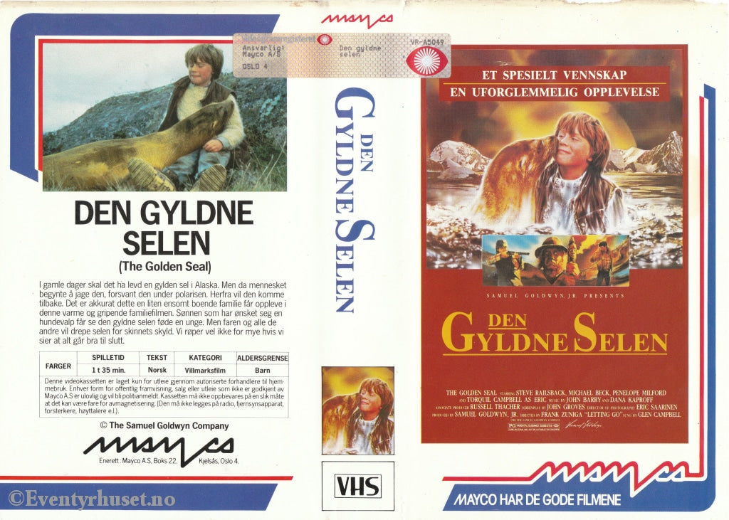 Download / Stream: Den Gyldne Selen. Vhs Big Box. Norwegian Subtitles.