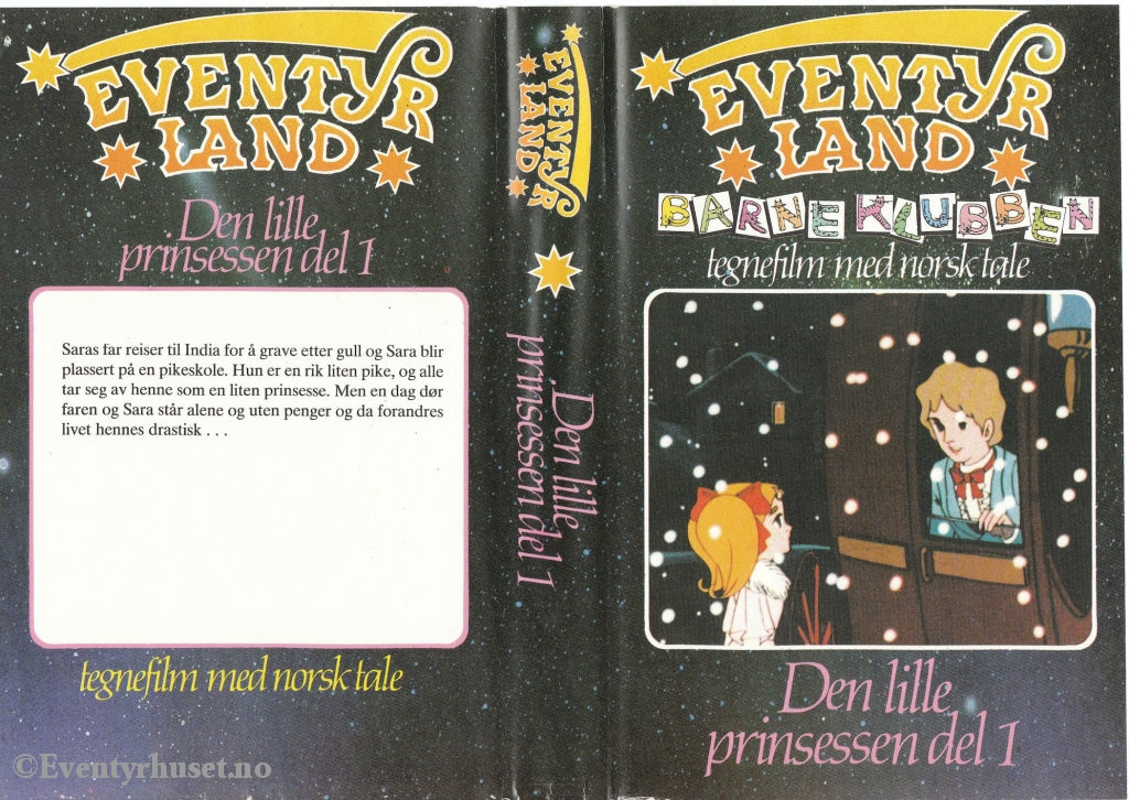 Download / Stream: Den Lille Prinsessen Del 1 (Eventyrland Barneklubben). Vhs Big Box. Norwegian