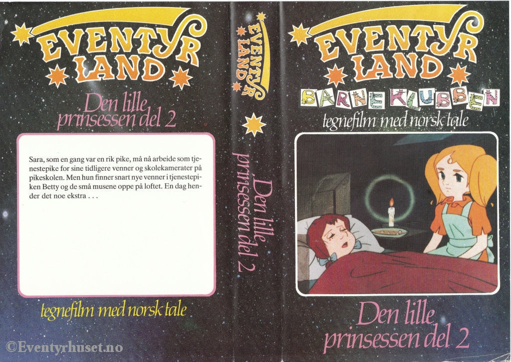 Download / Stream: Den Lille Prinsessen Del 2 (Eventyrland Barneklubben). Vhs Big Box. Norwegian