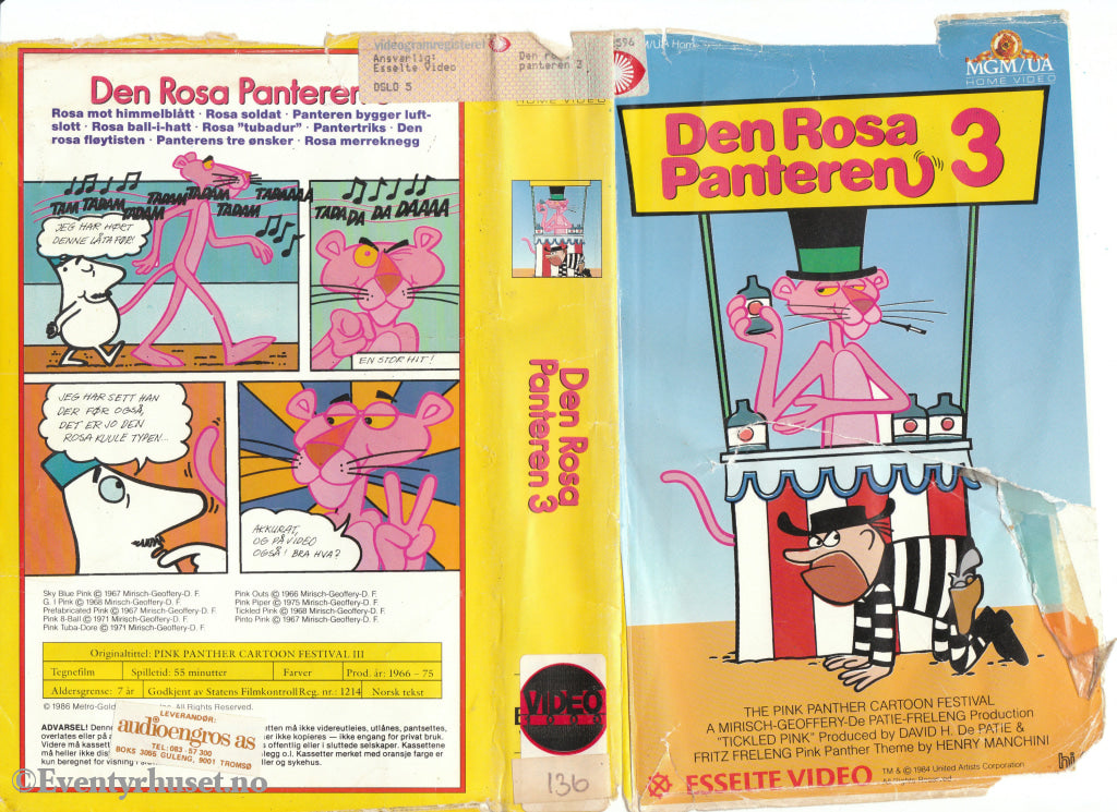 Download / Stream: Den Rosa Panteren. Vol. 3. 1966-75. Vhs Big Box. Norwegian Subtitles.