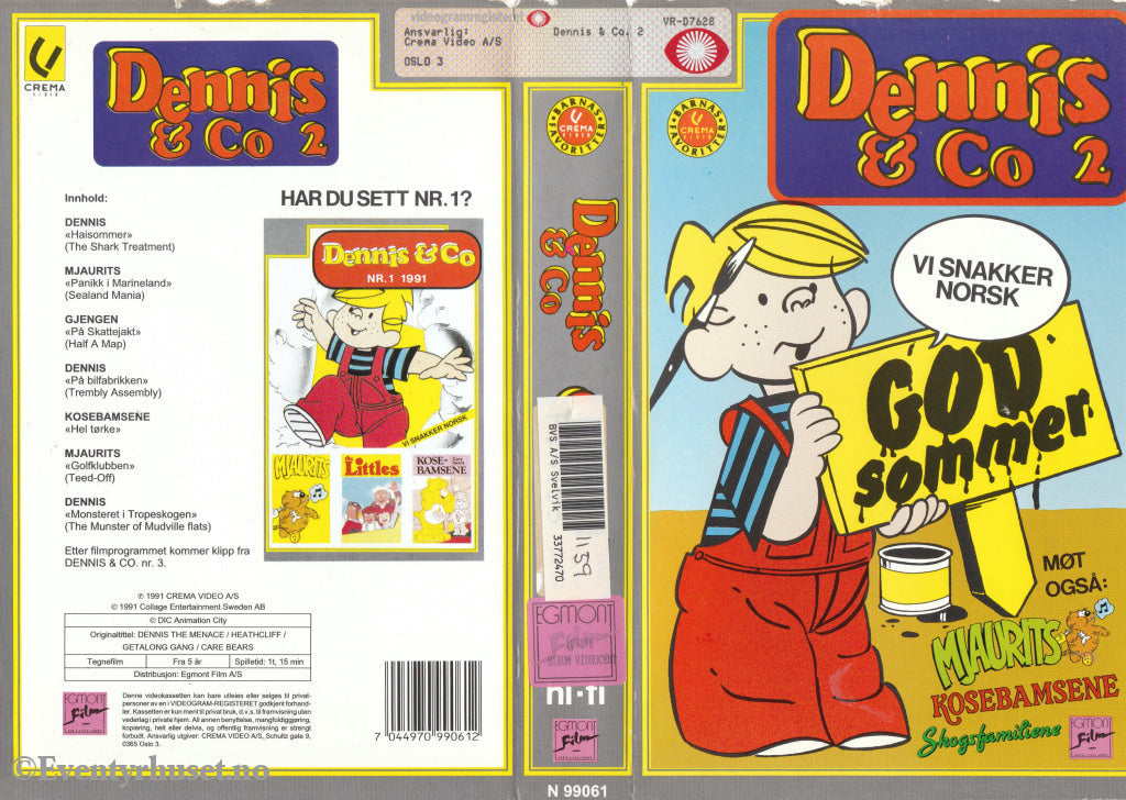 Download / Stream: Dennis & Co. Vol. 2. Med Episoder Fra Mjaurts The Littles Og Kosebamsene (Care