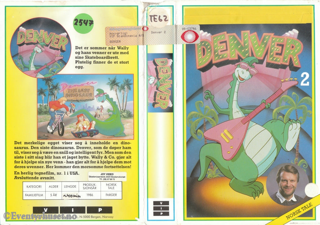 Download / Stream: Denver. Vol. 2. 1986. Vhs Big Box. Norwegian Dubbing.