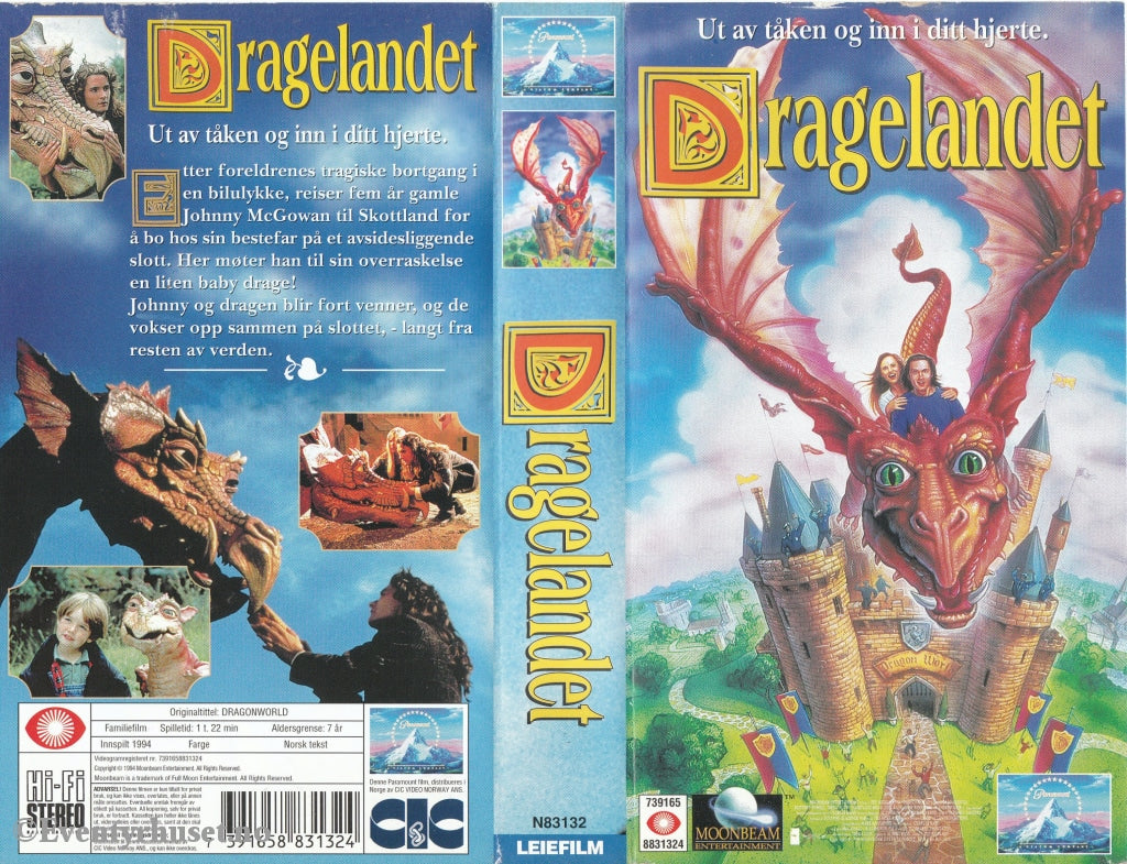 Download / Stream: Dragelandet. 1994. Vhs. Norwegian Subtitles. Vhs