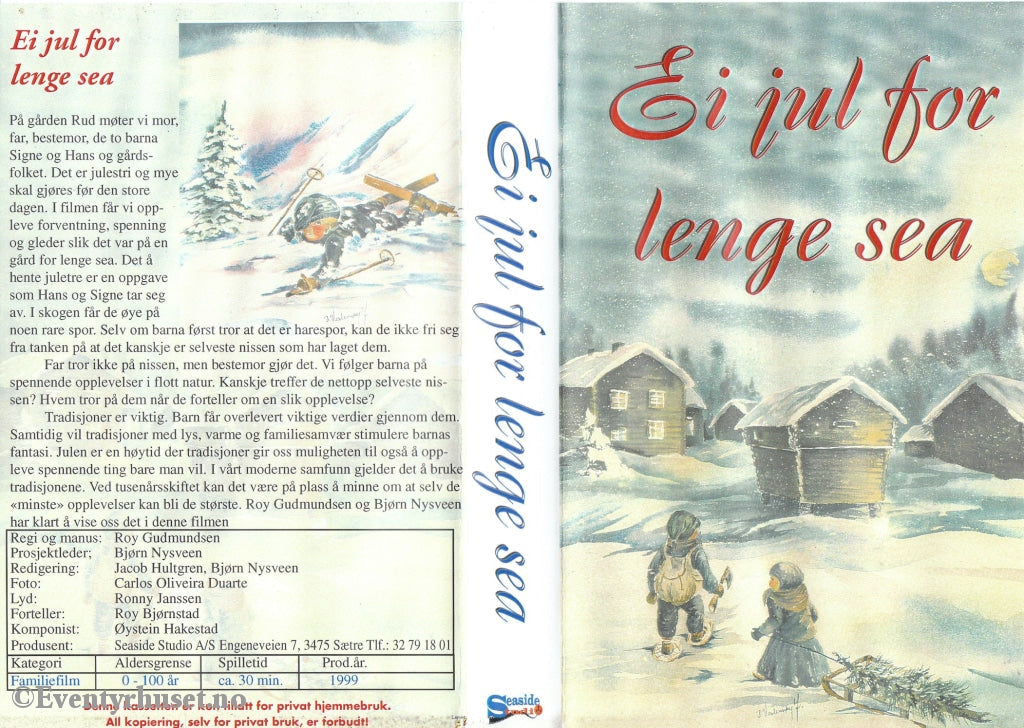 Download / Stream: Ei Jul For Lenge Sia. 1999. Vhs Big Box. Norwegian.