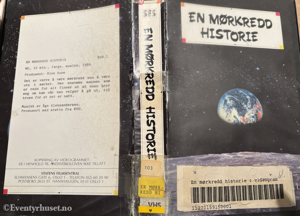 Download / Stream: En mørkredd historie. Musikk av Åge Aleksandersen. 1984. VHS Big Box. Norwegian. VHS