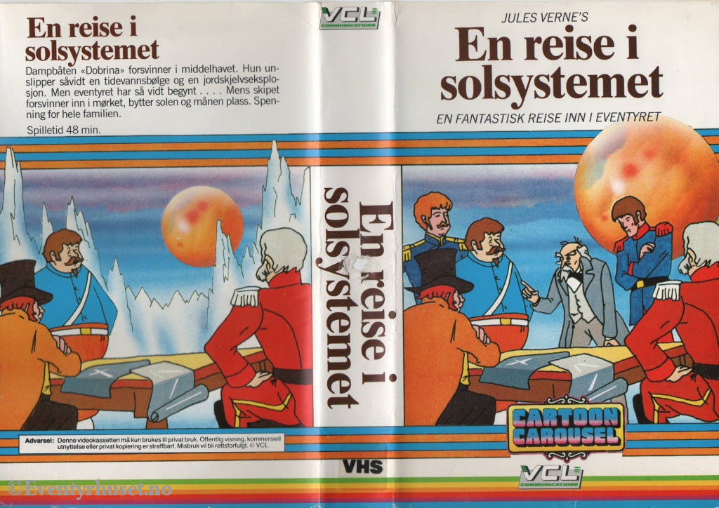 Download / Stream: En reise i solsystemet. VHS Big Box. Norwegian dubbing. VHS