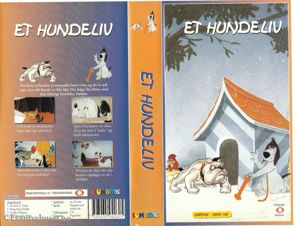 Download / Stream: Et Hundeliv. Vhs. Norwegian Subtitles. Vhs