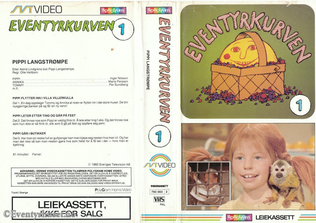 Download / Stream: Eventyrkurven. Vol. 01. 1982. Vhs Big Box. Norwegian Distribution.