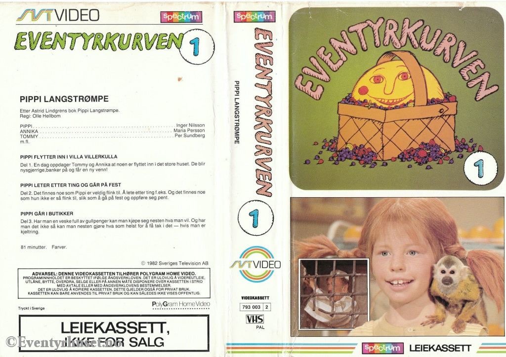 Download / Stream: Eventyrkurven. Vol. 01. 1982. Vhs Big Box. Norwegian Distribution.