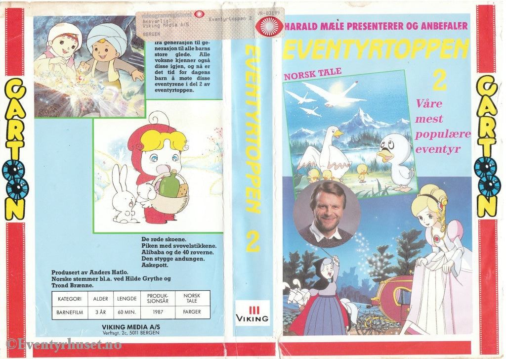 Download / Stream: Eventyrtoppen. Vol. 2. 1987. Vhs Big Box. Norwegian Dubbing.