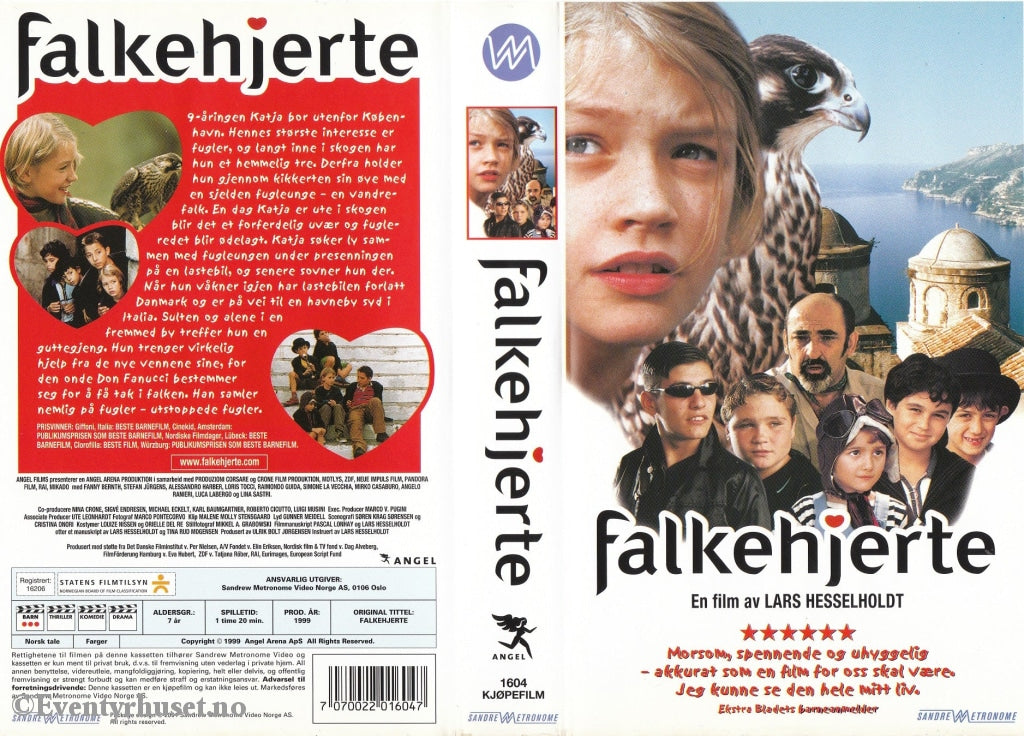 Download / Stream: Falkehjerte. 1999. Vhs. Norwegian. Vhs