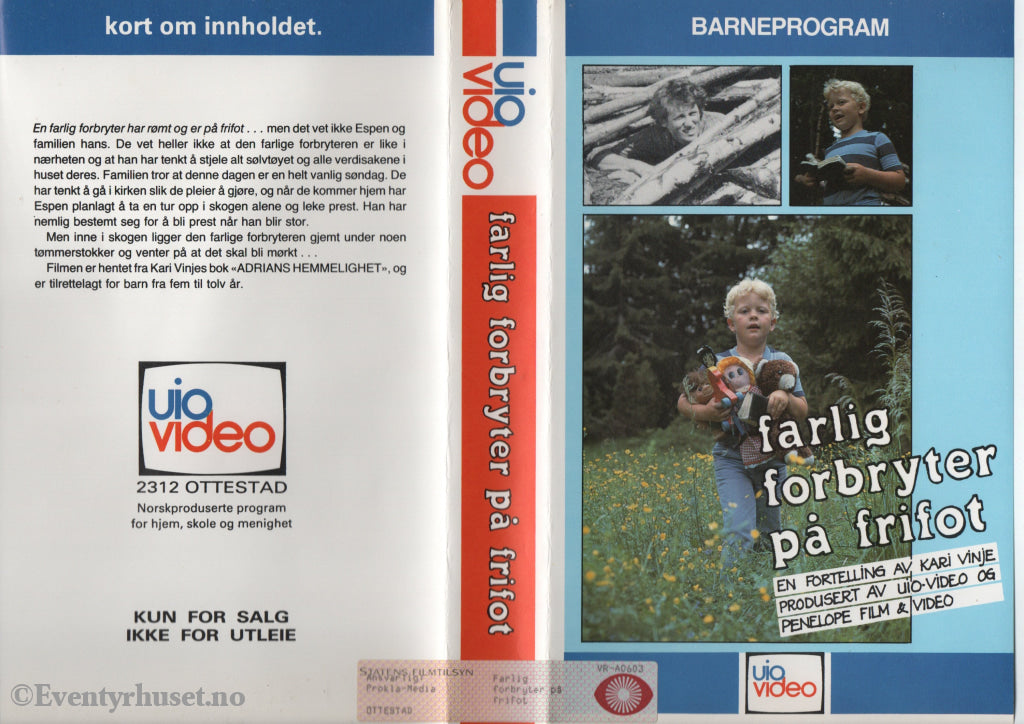 Download / Stream: Farlig forbryter på frifot. VHS Big Box. Norwegian. VHS