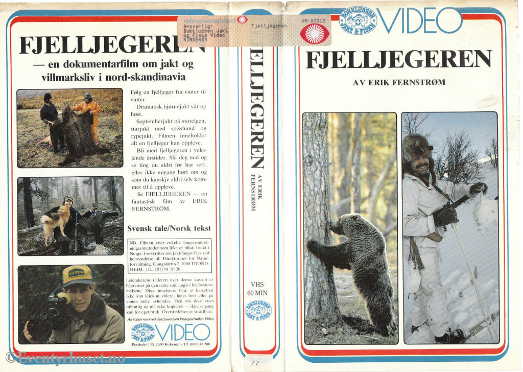 Download / Stream: Fjelljegeren. Vhs Big Box. Norwegian Subtitles.