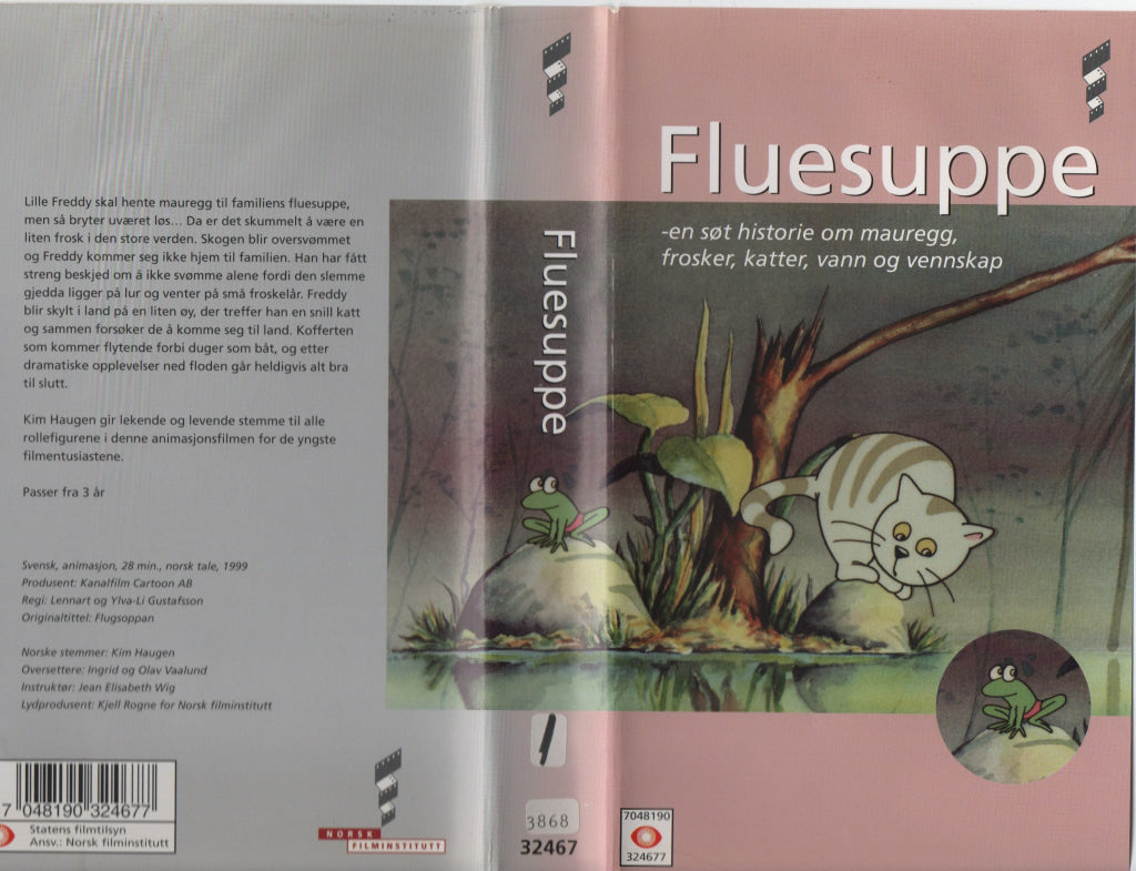 Download / Stream: Fluesuppe. 1999. VHS. Norwegian dubbing. VHS