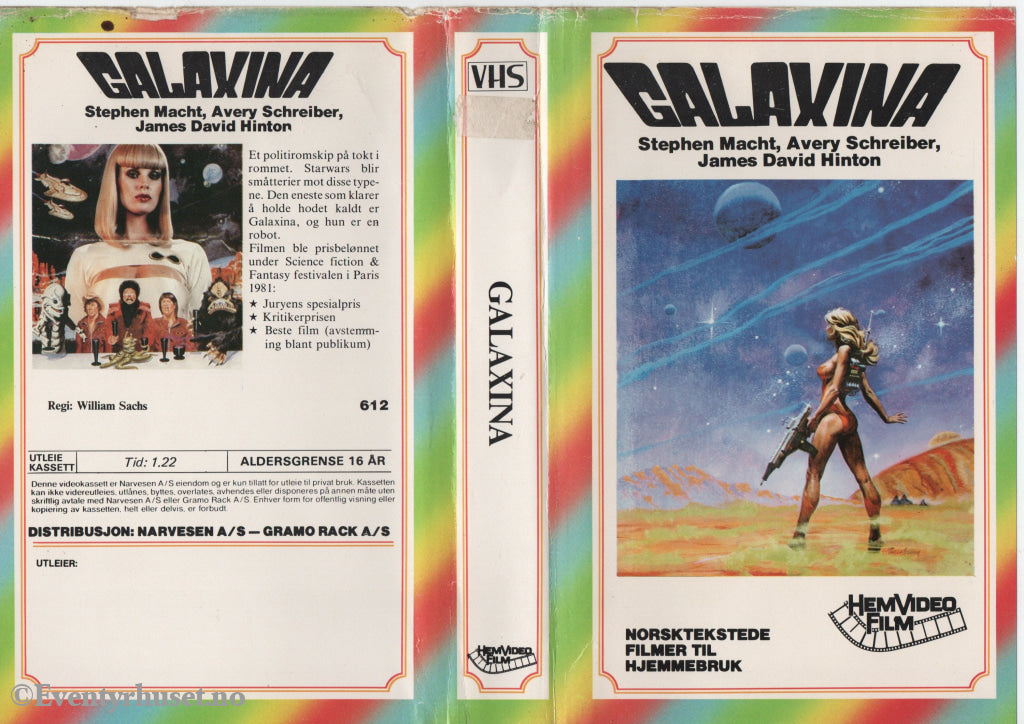Download / Stream: Galaxiana. VHS Big Box. Norwegian subtitles. VHS
