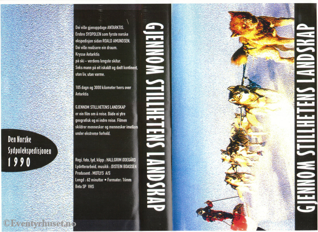 Download / Stream: Gjennom Stillhetens Landskap - Den Norske Sydpolekspedisjonen. 1993. Vhs Big