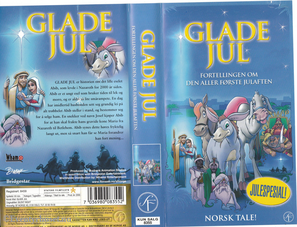 Download / Stream: Glade Jul. 2000. Vhs. Norwegian Dubbing. Vhs