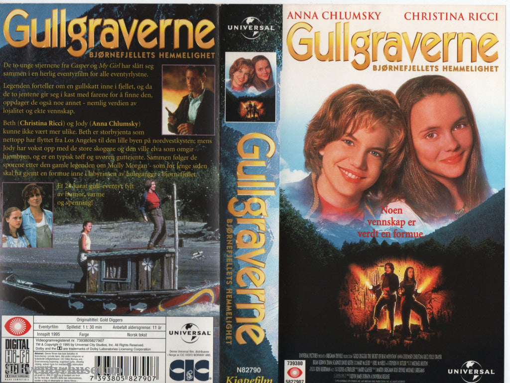Download / Stream: Gullgraverne. 1995. VHS. Norwegian subtitles. VHS