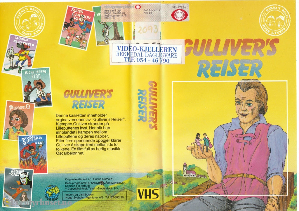 Download / Stream: Gullivers Reiser. Vhs Big Box. Norwegian Subtitles.