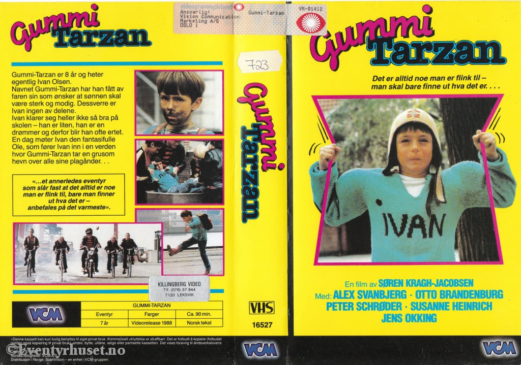Download / Stream: Gummi-Tarzan. 1988. Vhs Big Box. Norwegian Subtitles.