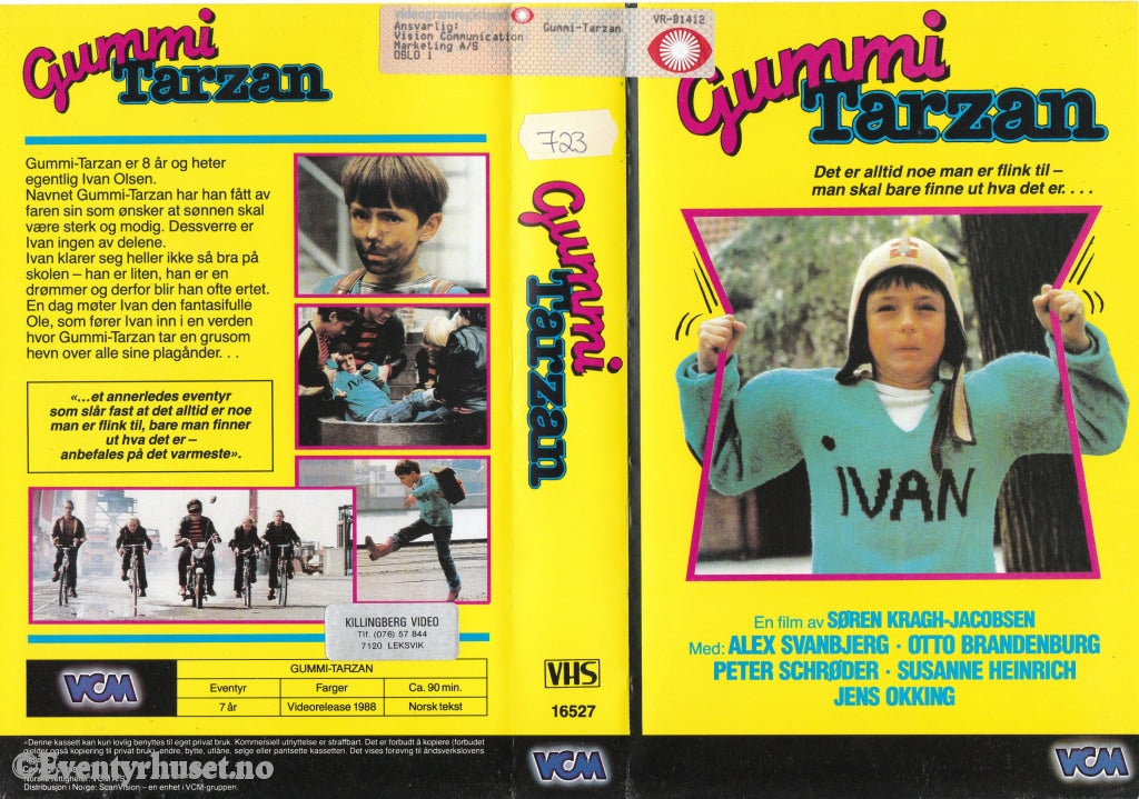 Download / Stream: Gummi-Tarzan. 1988. Vhs Big Box. Norwegian Subtitles.