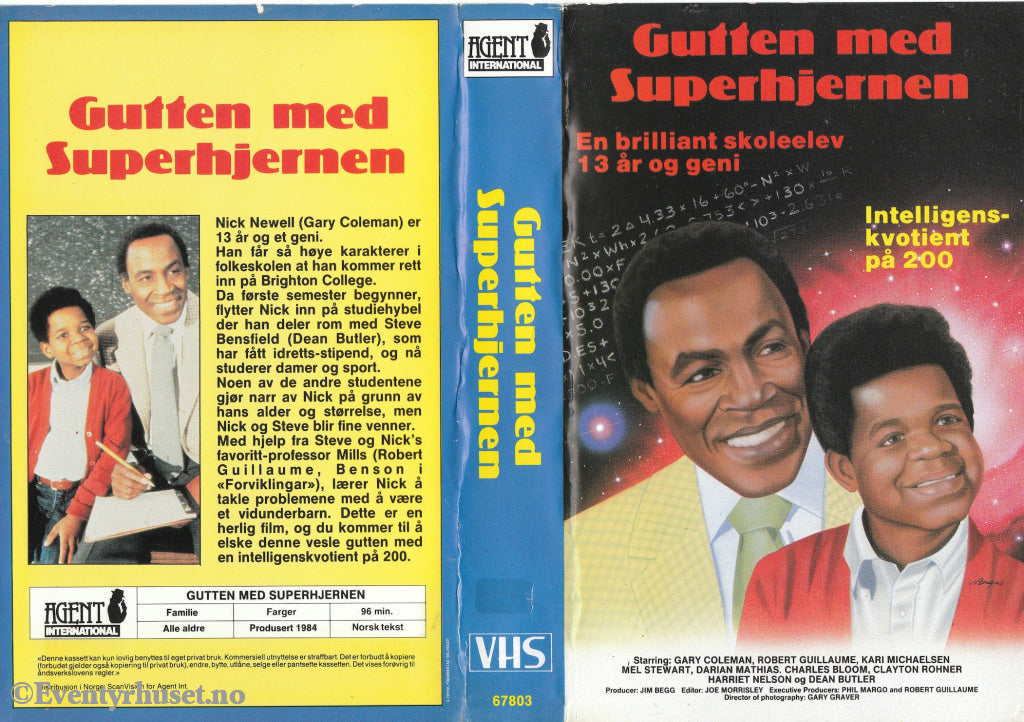 Download / Stream: Gutten Med Superhjernen. 1984. Vhs Big Box. Norwegian Subtitles.