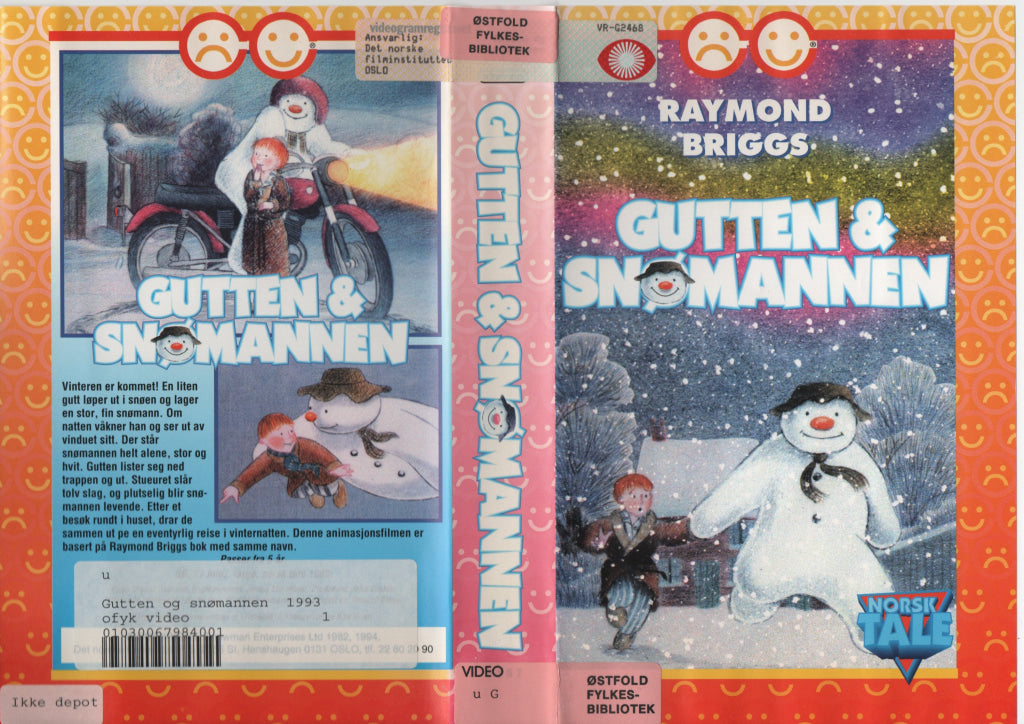 Download / Stream: Gutten og Snømannen. 1993. VHS Big Box. Norwegian dubbing. VHS