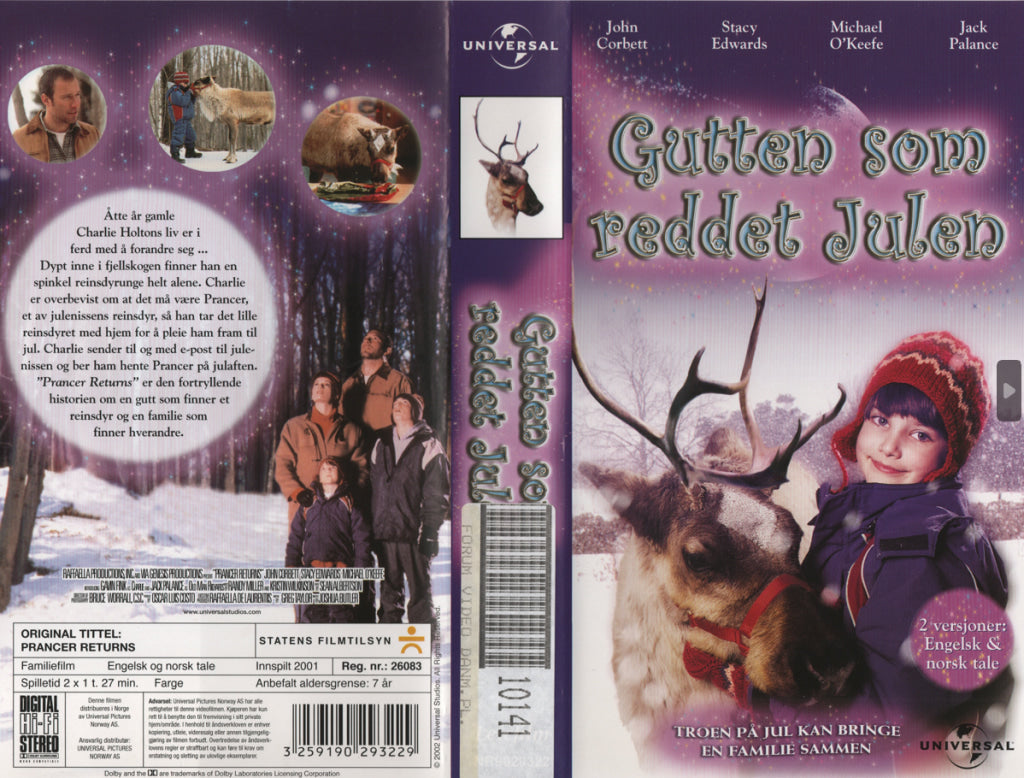 Download / Stream: Gutten som reddet julen. 2001. VHS SB. Norwegian dubbing. VHS