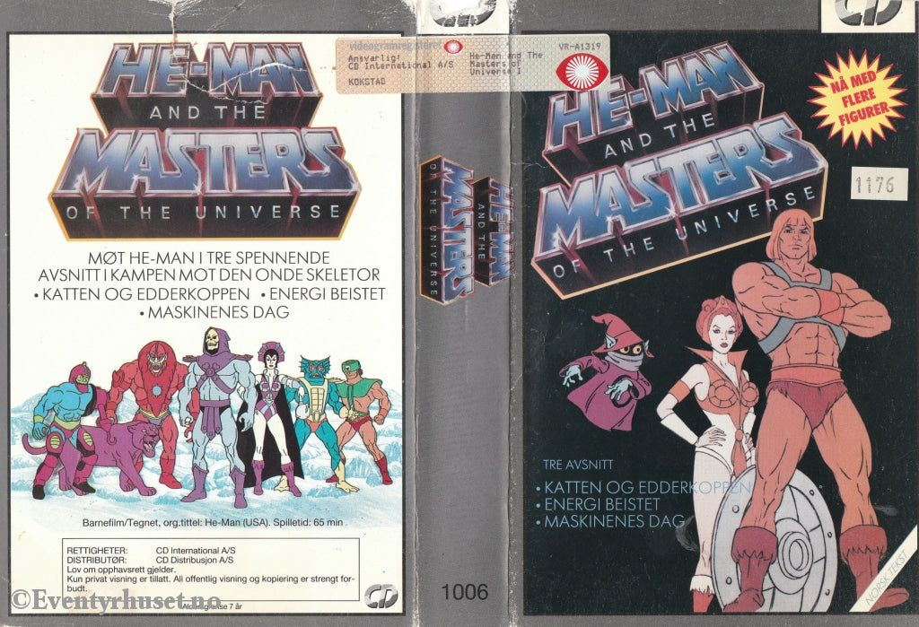 Download / Stream: He-Man And Masters Of The Universe. Vol. 1. Vhs Big Box. Norwegian Subtitles.