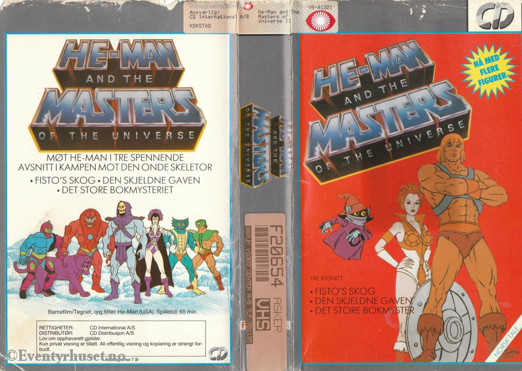 Download / Stream: He-Man And Masters Of The Universe. Vol. 2. Vhs Big Box. Norwegian Dubbing.