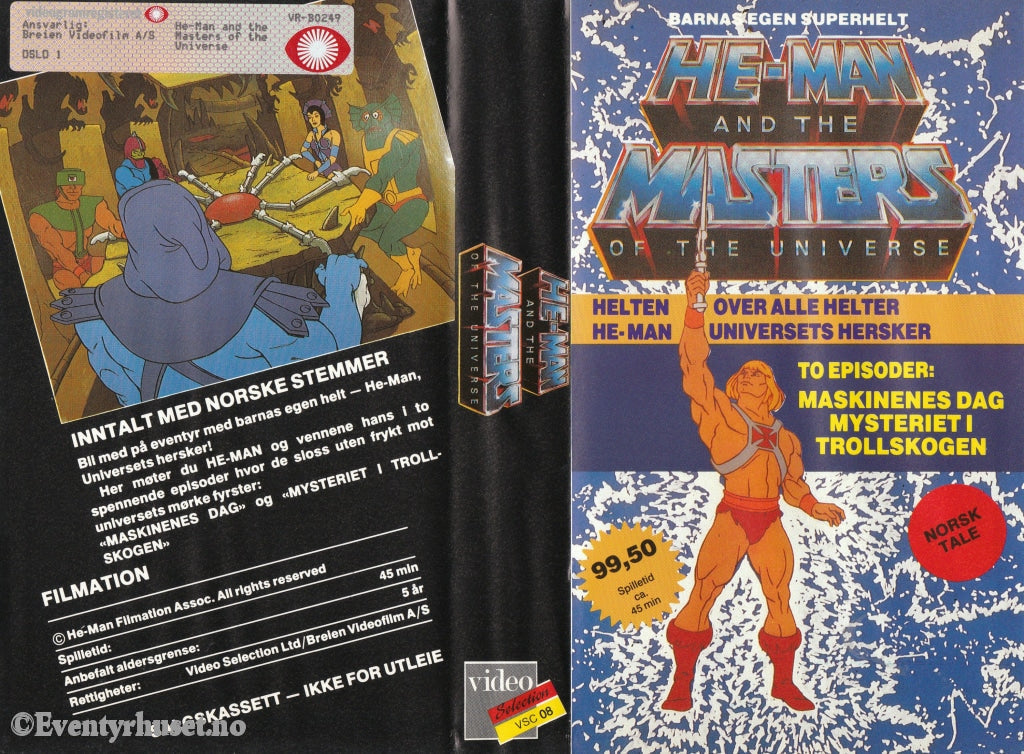 Download / Stream: He-Man And The Masters Of Universe. Maskinenes Dag Mysteriet I Trollskogen.vhs.
