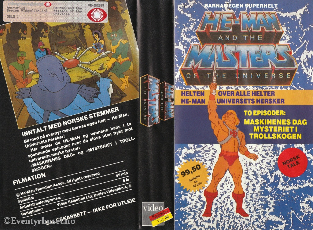 Download / Stream: He-Man And The Masters Of Universe. Maskinenes Dag Mysteriet I Trollskogen.vhs.