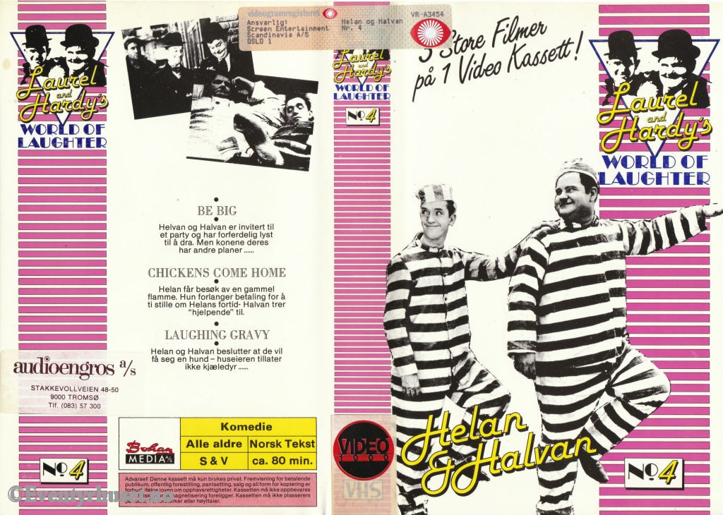 Download / Stream: Helan & Halvan. Vol. 4. Vhs Big Box. Norwegian Subtitles.