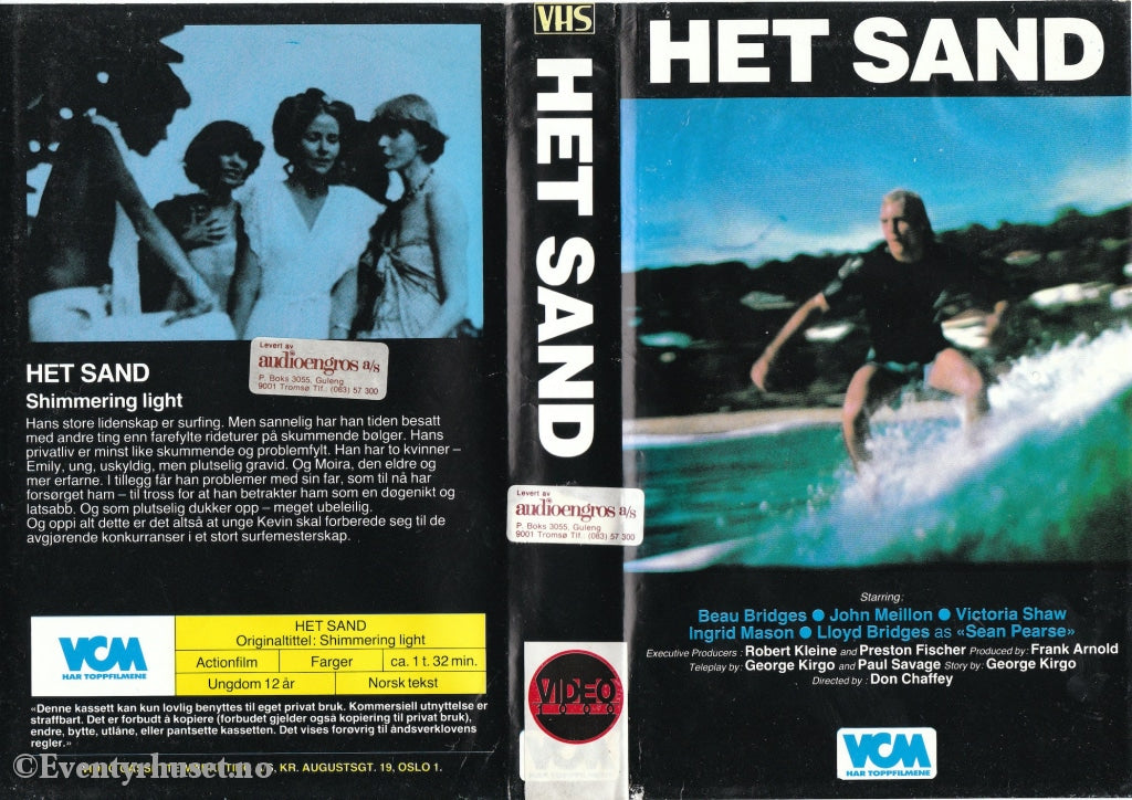 Download / Stream: Het Sand (Shimmering Light). Vhs Big Box. Norwegian Subtitles.