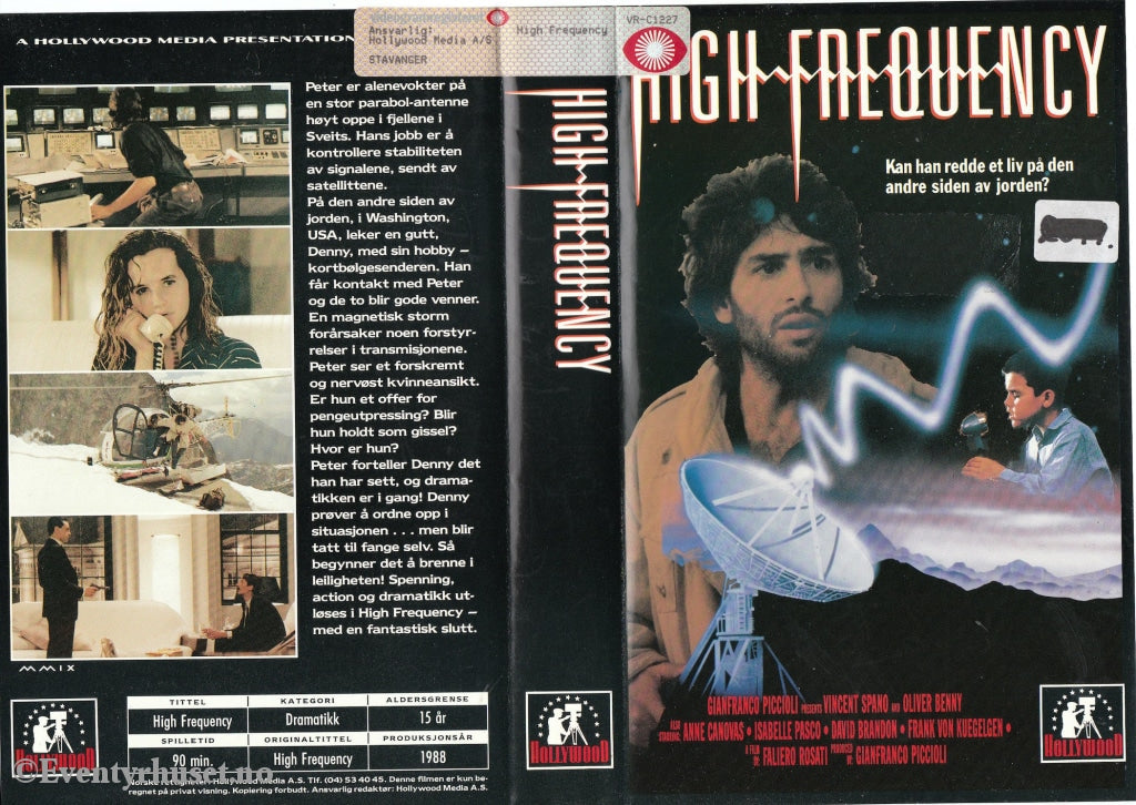 Download / Stream: High Frequency. 1988. Vhs Big Box. Norwegian Subtitles.