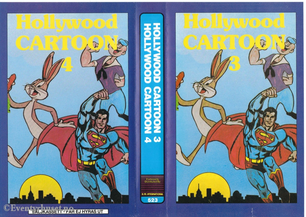 Download / Stream: Holllywood Cartoon. Vol. 3 & 4. Vhs Big Box. Swedish Subtitles.
