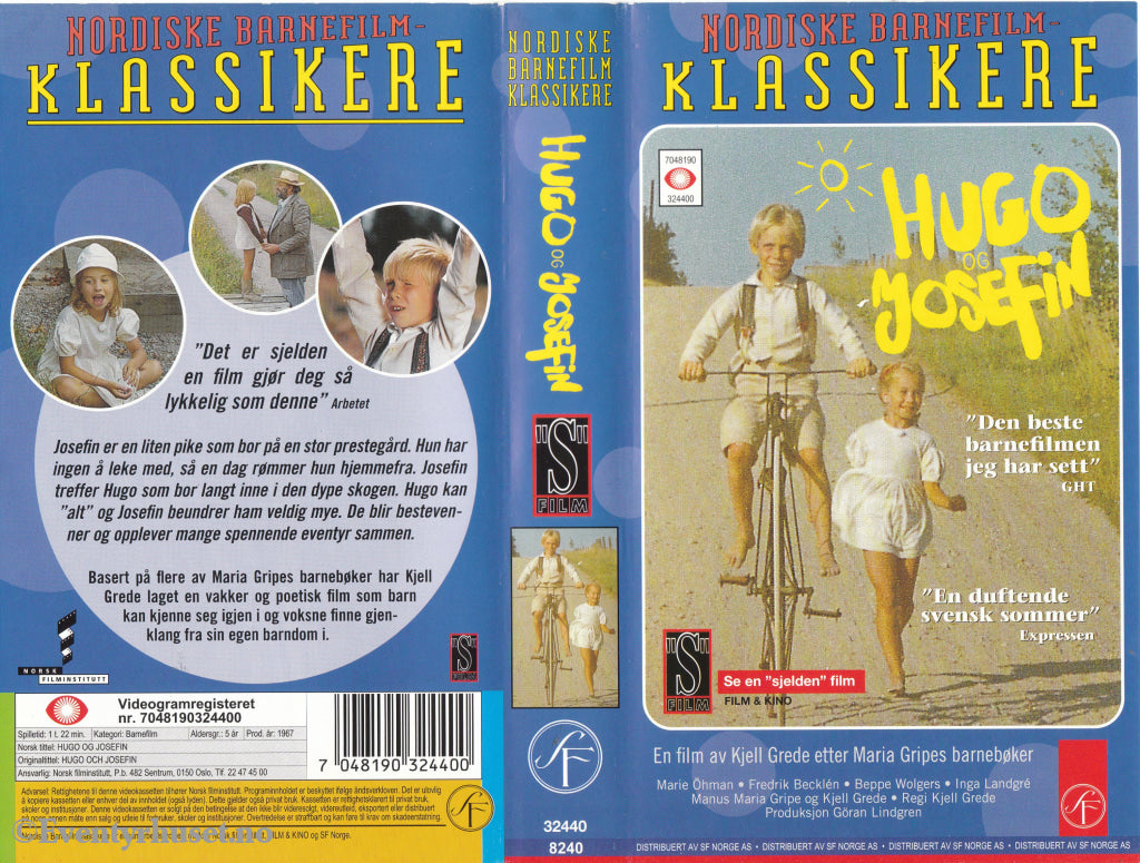 Download / Stream: Hugo og Josefin. 1967. VHS SB. Norwegian subtitles. VHS