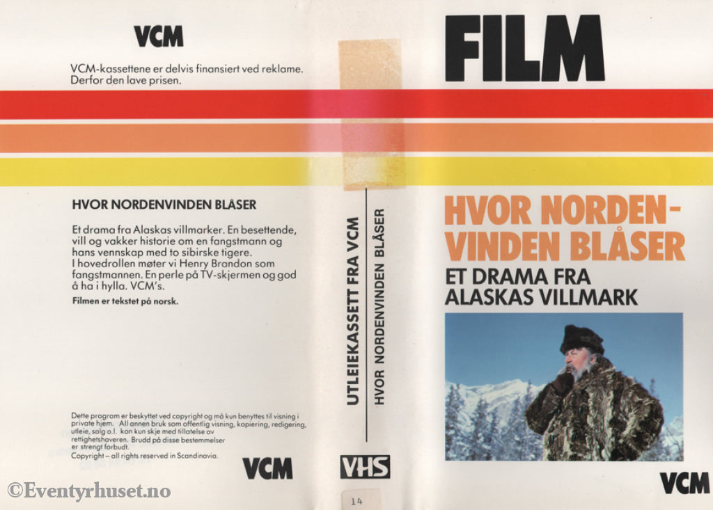 Download / Stream: Hvor Nordenvinden Blåser. Vhs Big Box. Norwegian Subtitles.
