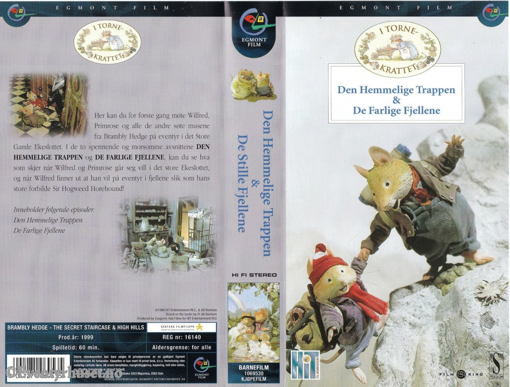 Download / Stream: I Tornekrattet - Den Hemmelige Trappen & De Farlige Fjellene. 1999. Vhs.