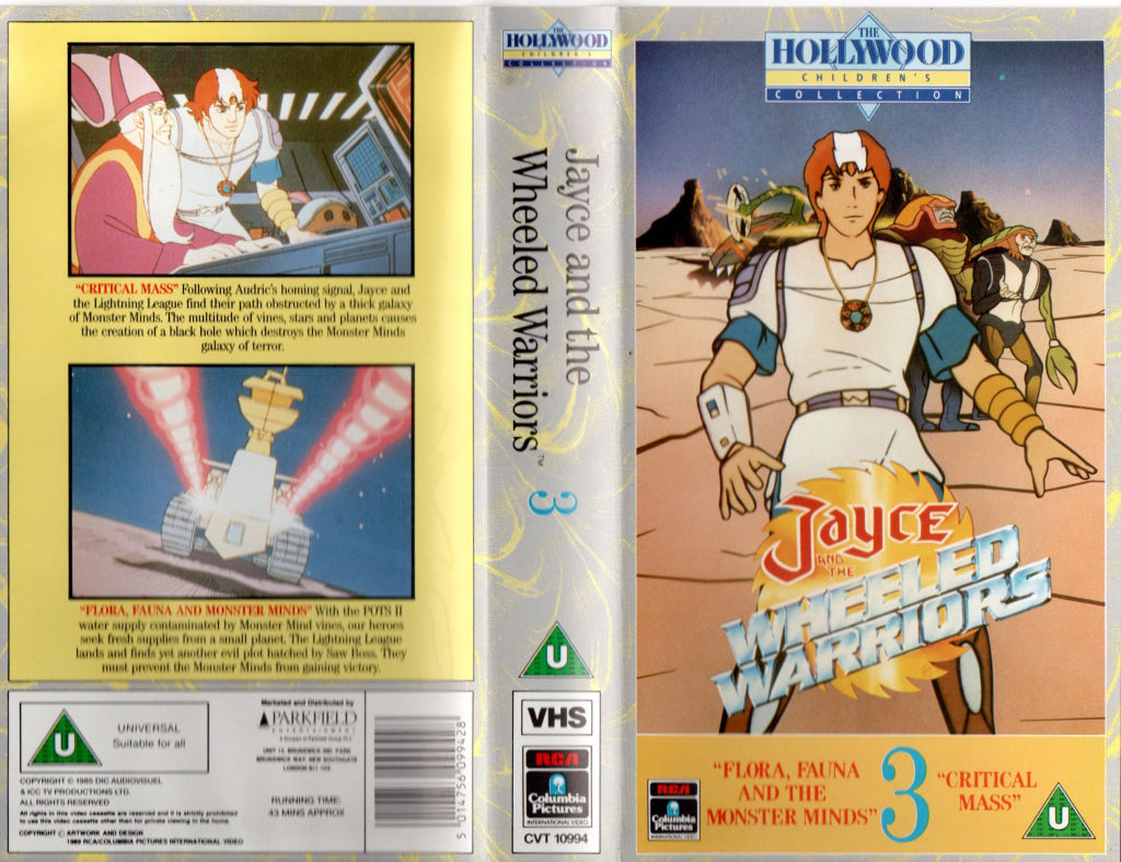 Download / Stream: Jayce & The Wheeled Warriors. Vol. 3. 1985. VHS SB. VHS