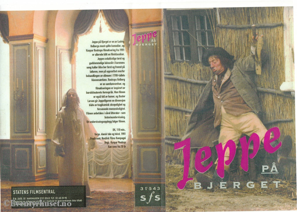 Download / Stream: Jeppe På Bjerget. 1981. Vhs Big Box. Norwegian Distribution.