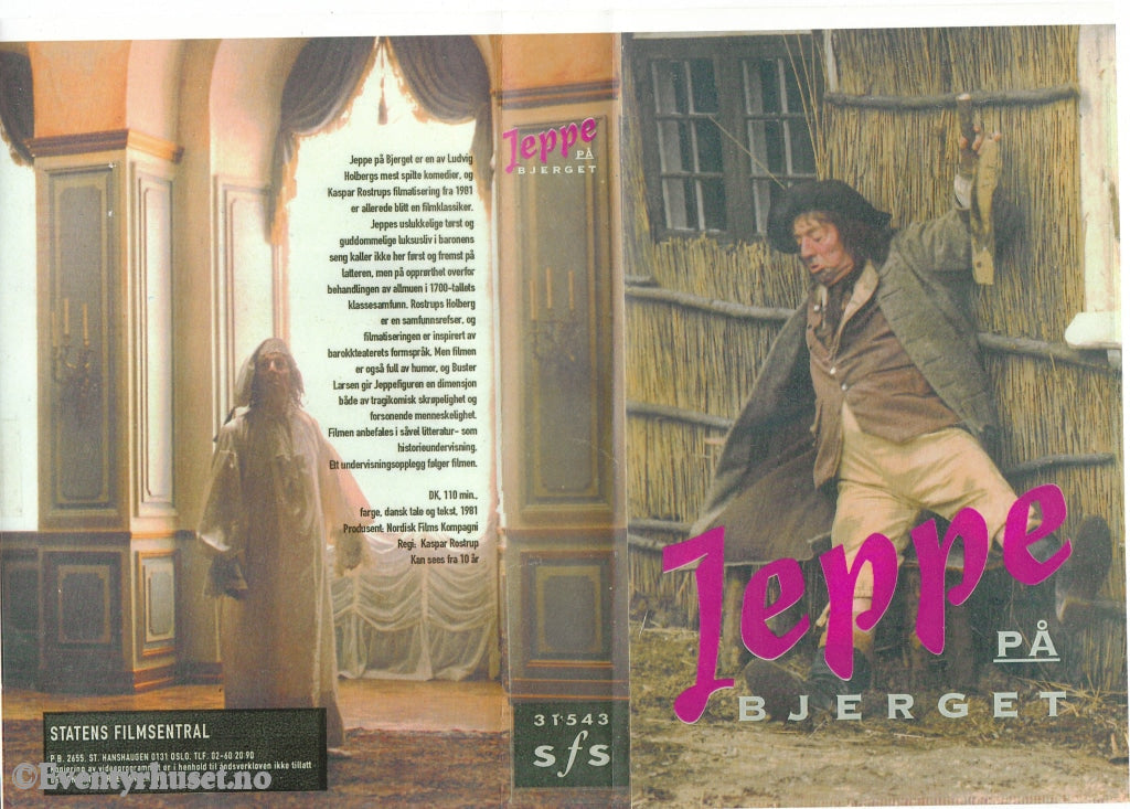 Download / Stream: Jeppe På Bjerget. 1981. Vhs Big Box. Norwegian Distribution.