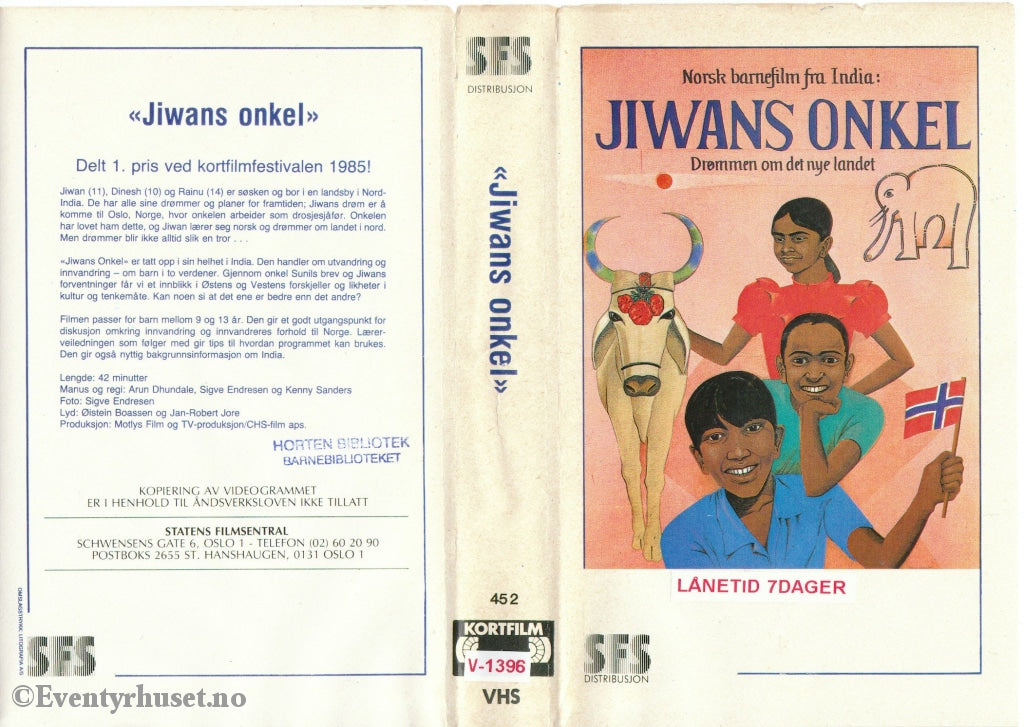 Download / Stream: Jiwans Onkel. Vhs Big Box. Norwegian.